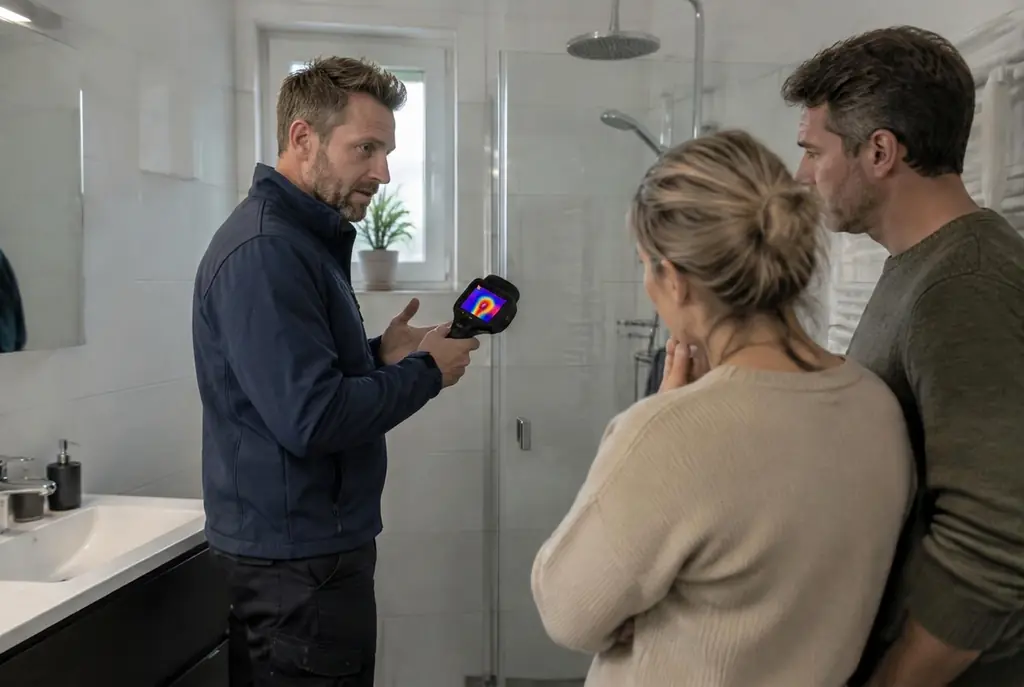 Lekdetectie Culemborg – specialist legt bevindingen uit aan bewoner